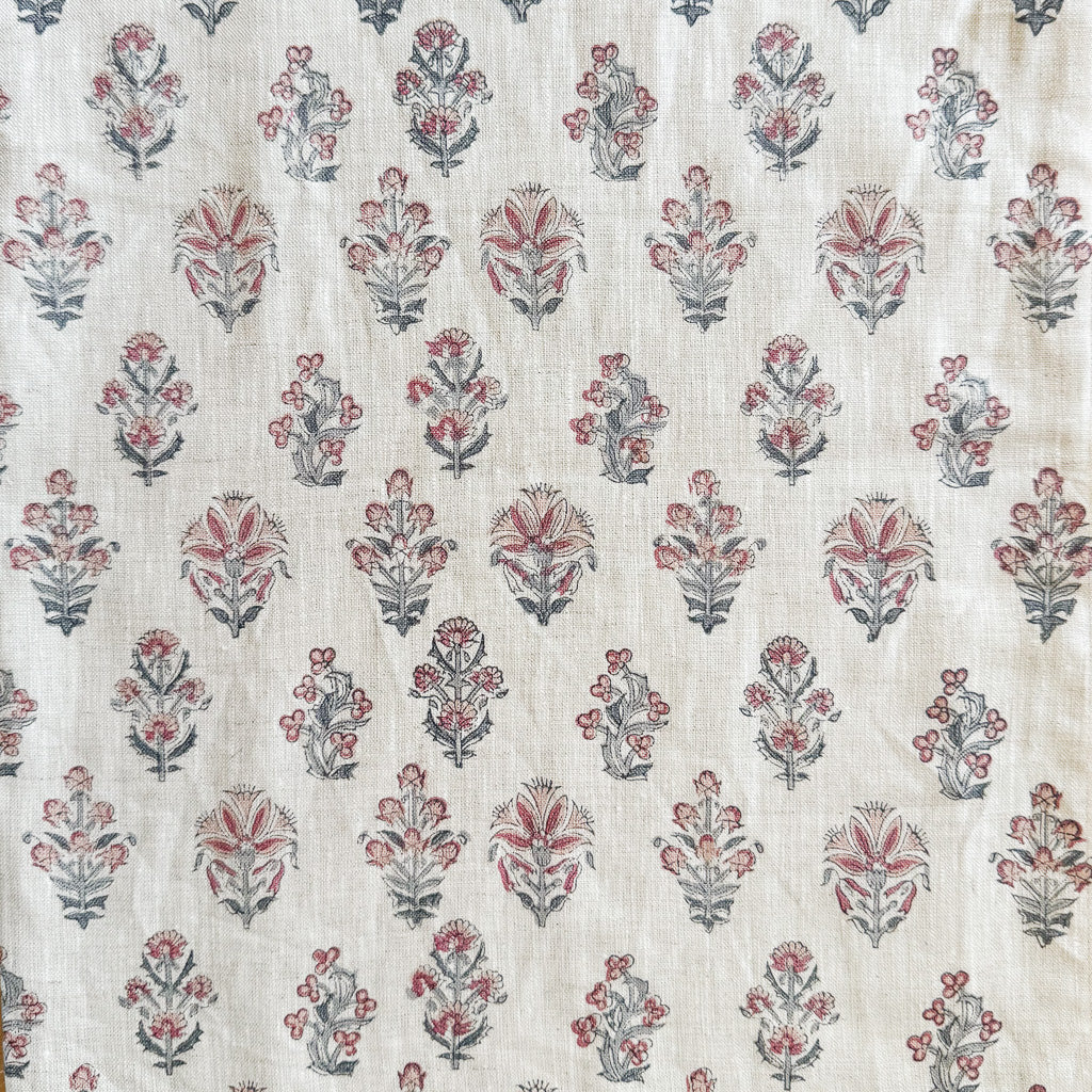 Johari - Oatmeal - Blossom, Dusk Textile