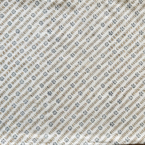 Neri Ivory - Blue Grey, Sand Textile