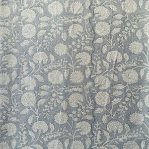 Sita Natural Textured - Blue Grey Textile