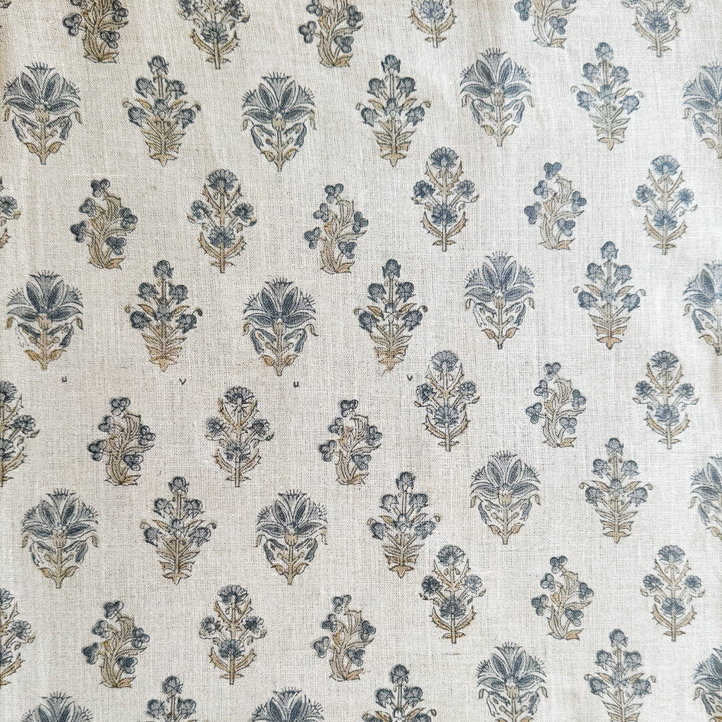 Johari Natural - Blue Grey Textile