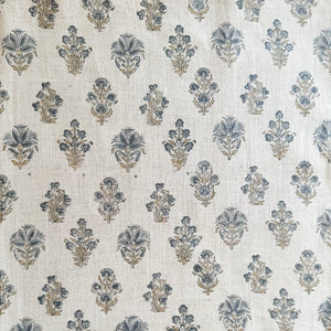 Johari - Natural - Blue Grey Textile Swatch