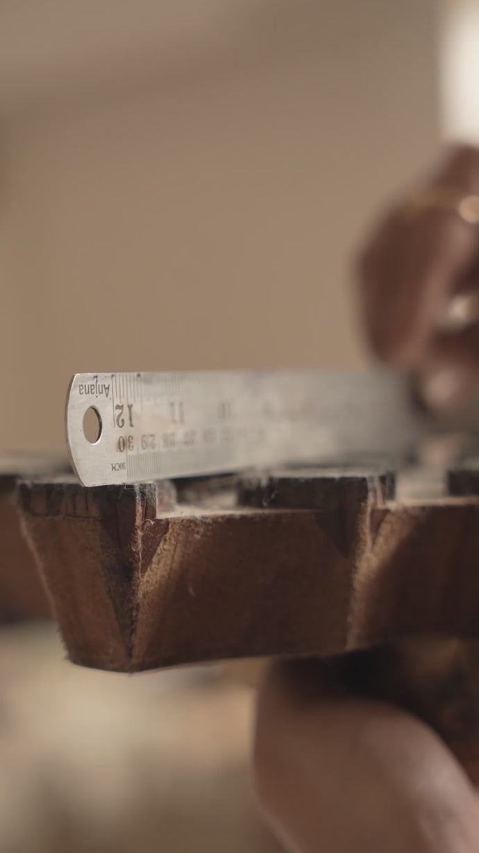 Craftsmen in India creating textiles