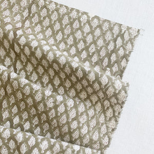 Samira - Grey Olive Umber Textile