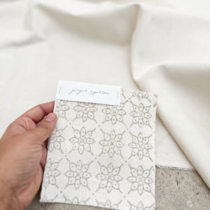 Tara Ivory Textured - Light Sand Textile