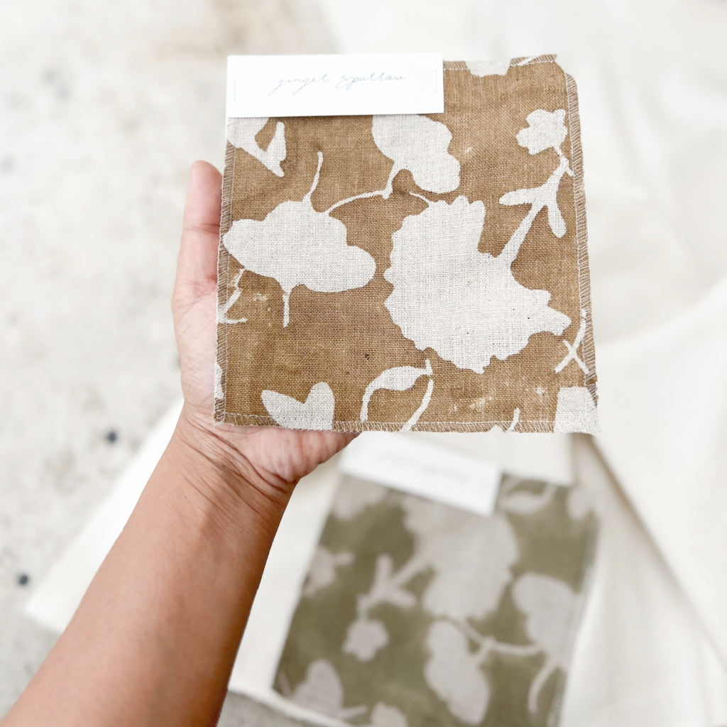 Aanya Natural - Dark Tan Textile