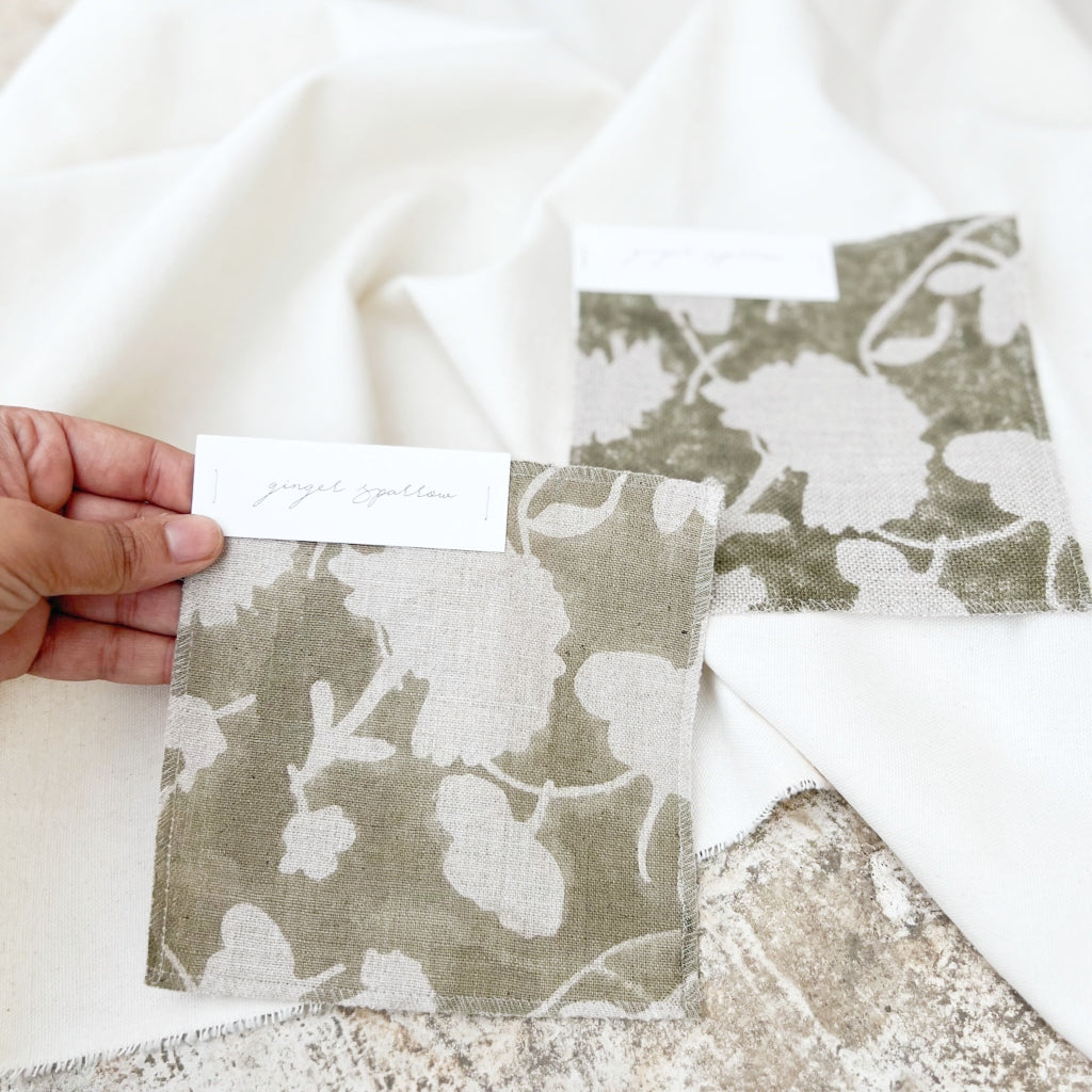 Aanya Natural - Olive Textile