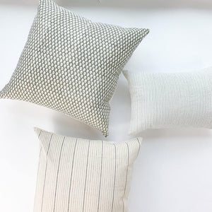 Amera Throw Pillow - Grey Olive - Ginger Sparrow