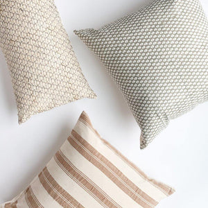 Amera Throw Pillow - Grey Olive - Ginger Sparrow
