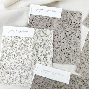 Bahara Ivory Textured - Dark Sand Textile