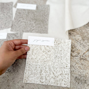 Bahara Ivory Textured - Dark Sand Textile