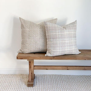 Amera Throw Pillow - Grey Olive - Ginger Sparrow