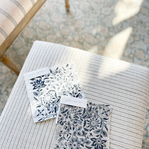 Kanan - Blue Grey, Indigo Textile