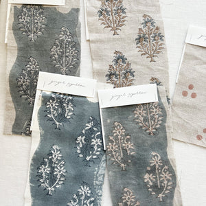 Sahara Natural - Blue Grey, Tan Textile