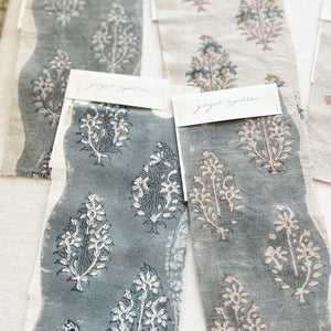 Sahara Natural - Blue Grey, Tan Textile