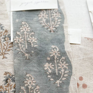 Sahara Natural - Blue Grey, Tan Textile