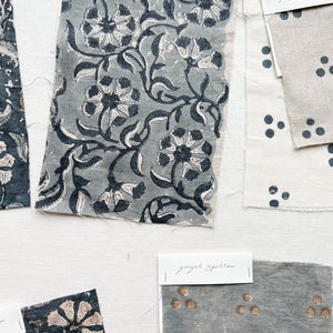 Surana Natural - Blue Grey Textile