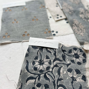 Surana Natural - Blue Grey Textile