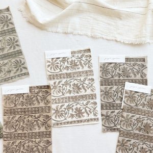 Urvi Ivory Textured - Tan, Sand Textile