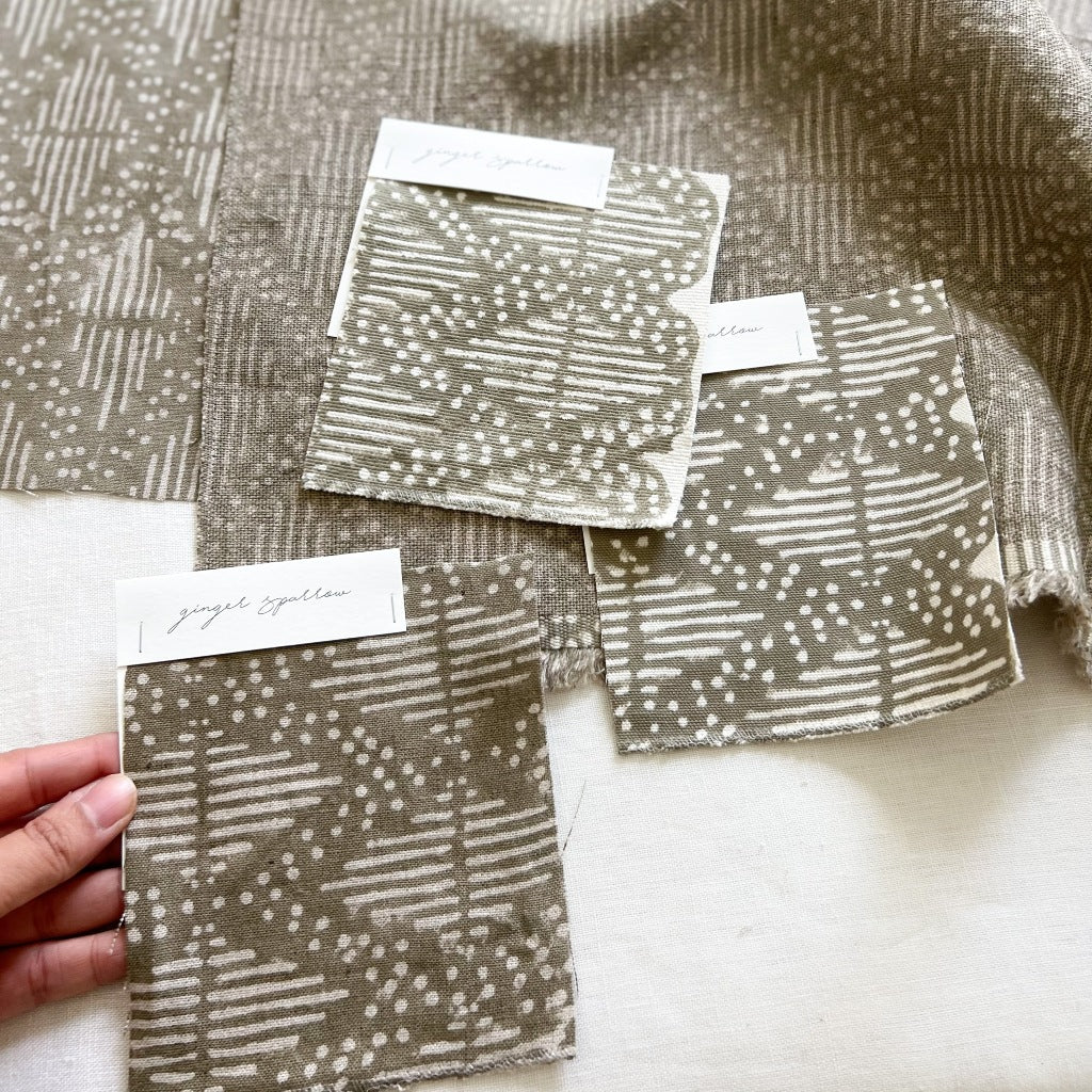 Alaya Natural - Olive Textile