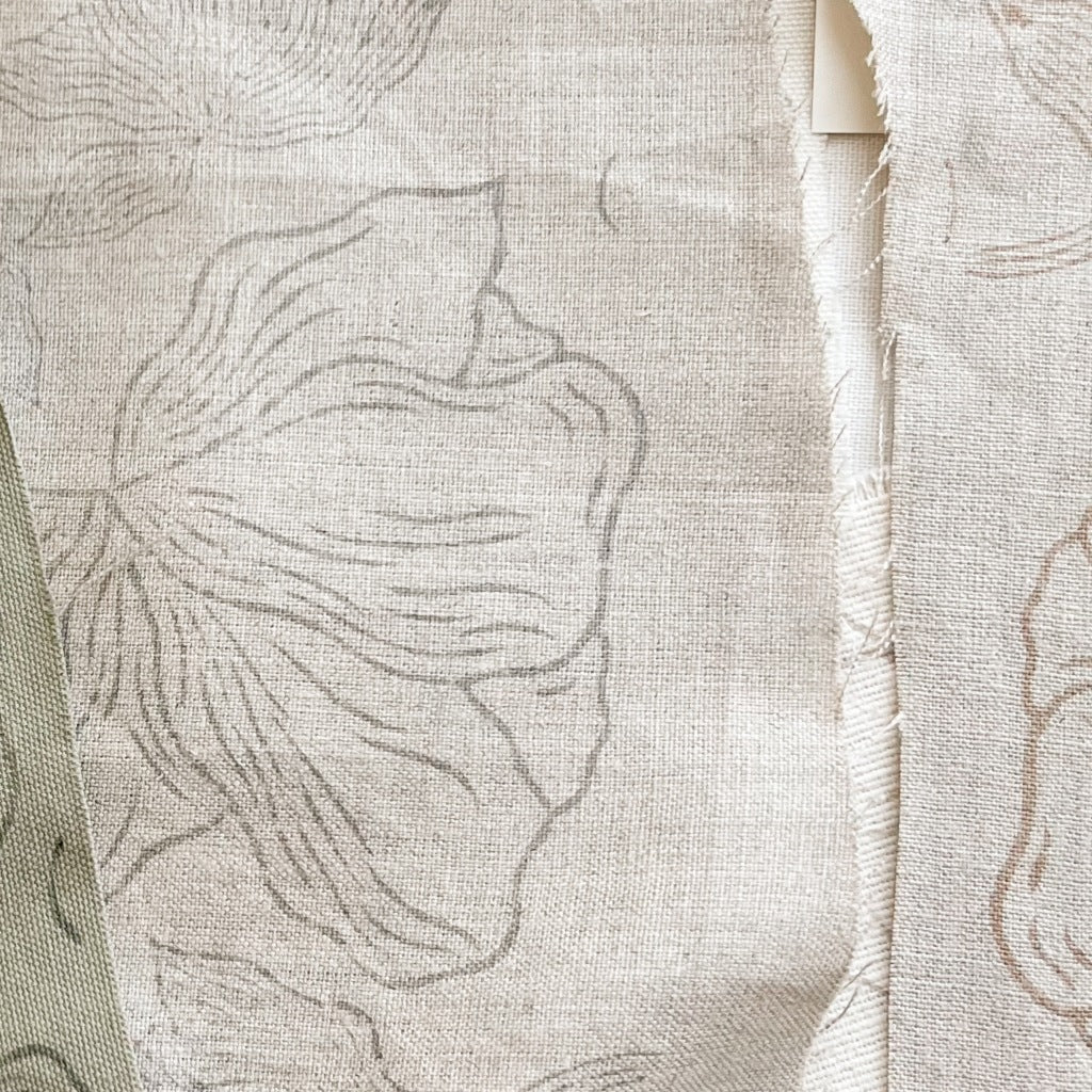 Sarna Natural - Blue Grey Textile