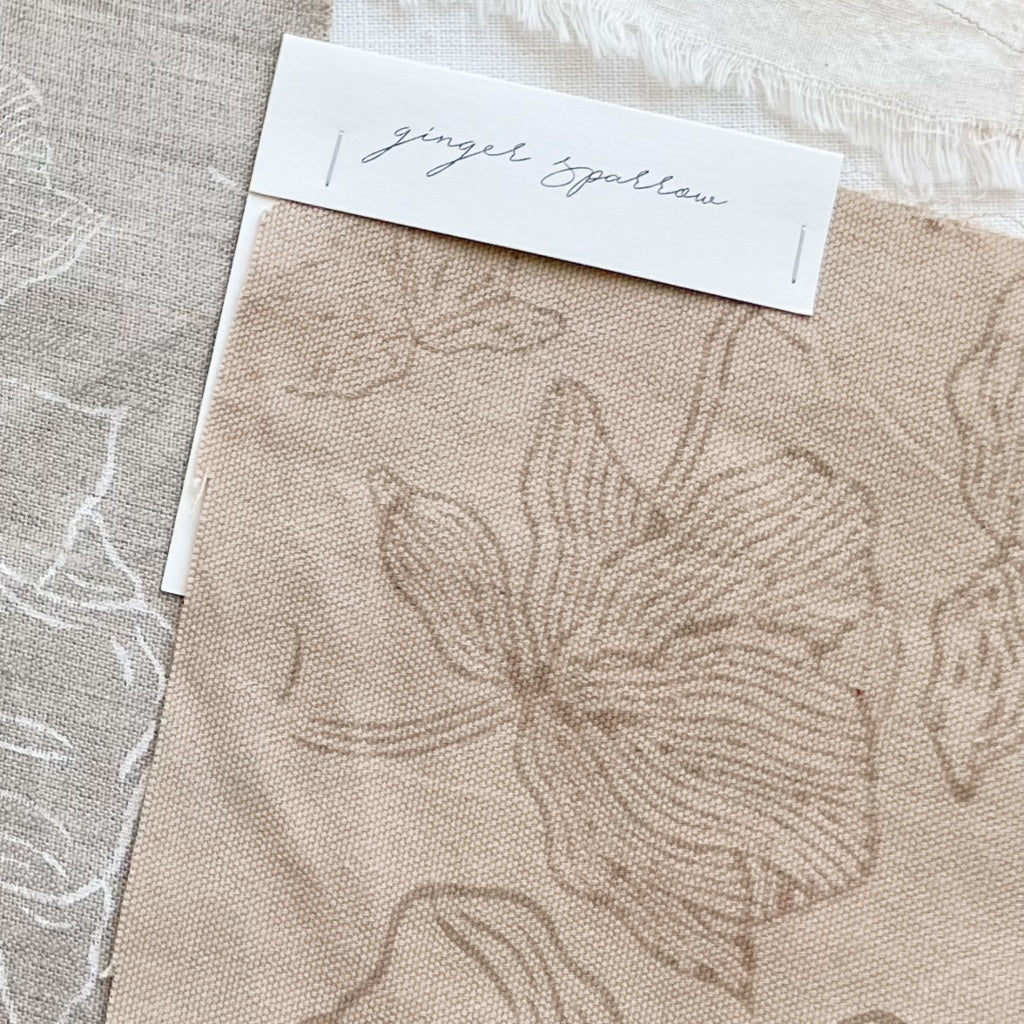 Sarna Tan - Brown Textile