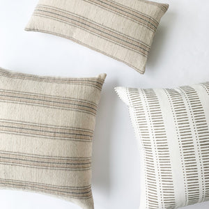 Hand block printed Textile by Ginger Sparrow, a modern home decor brand. Featuring a delicate floral pattern in three color options - olive grey, tan and pale blue. Light and airy its perfect for #throwpillows #drapes #livingroomdecor #bedroomideas #upholsteryfabric #fabricbytheyard