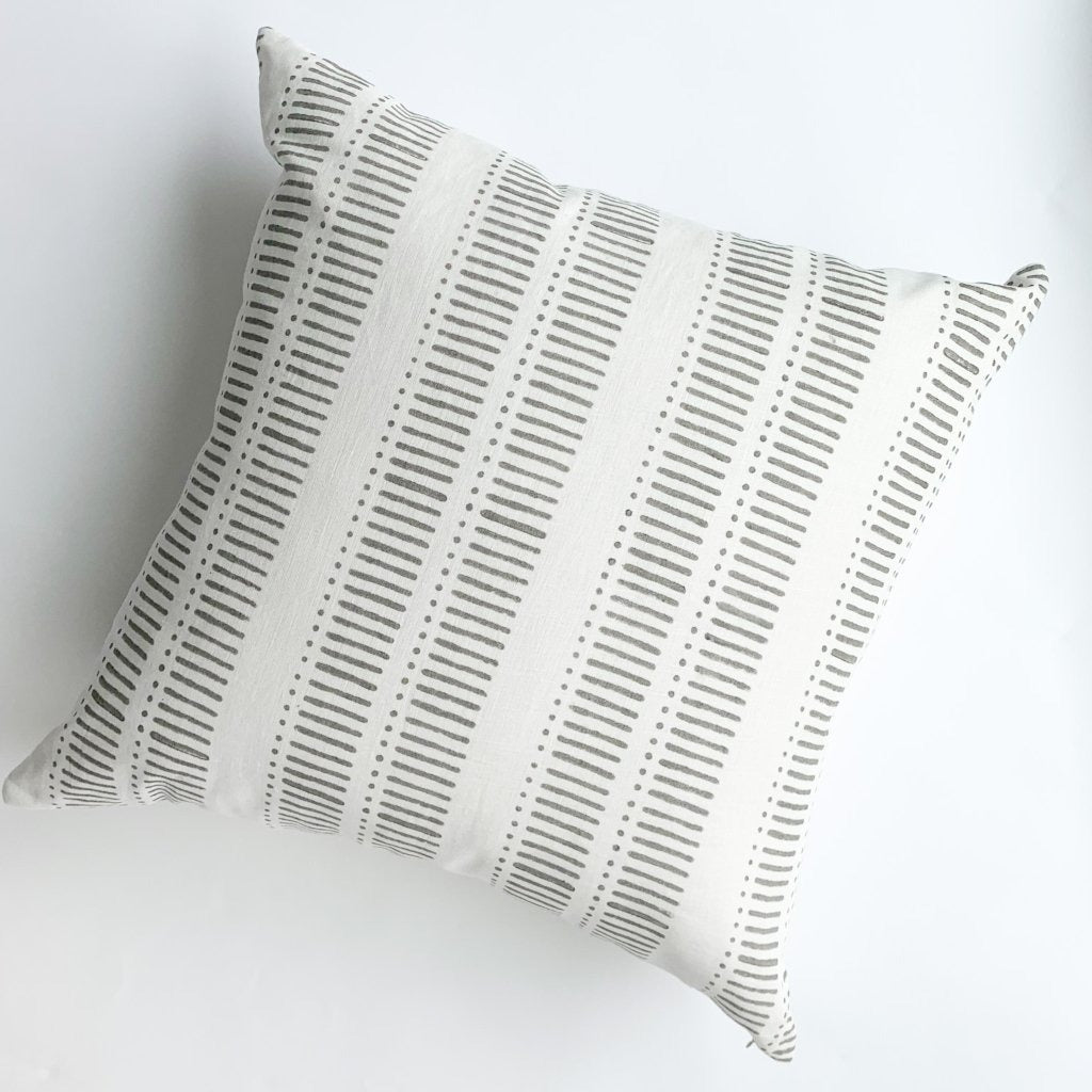 Grey pattern sales throw pillows